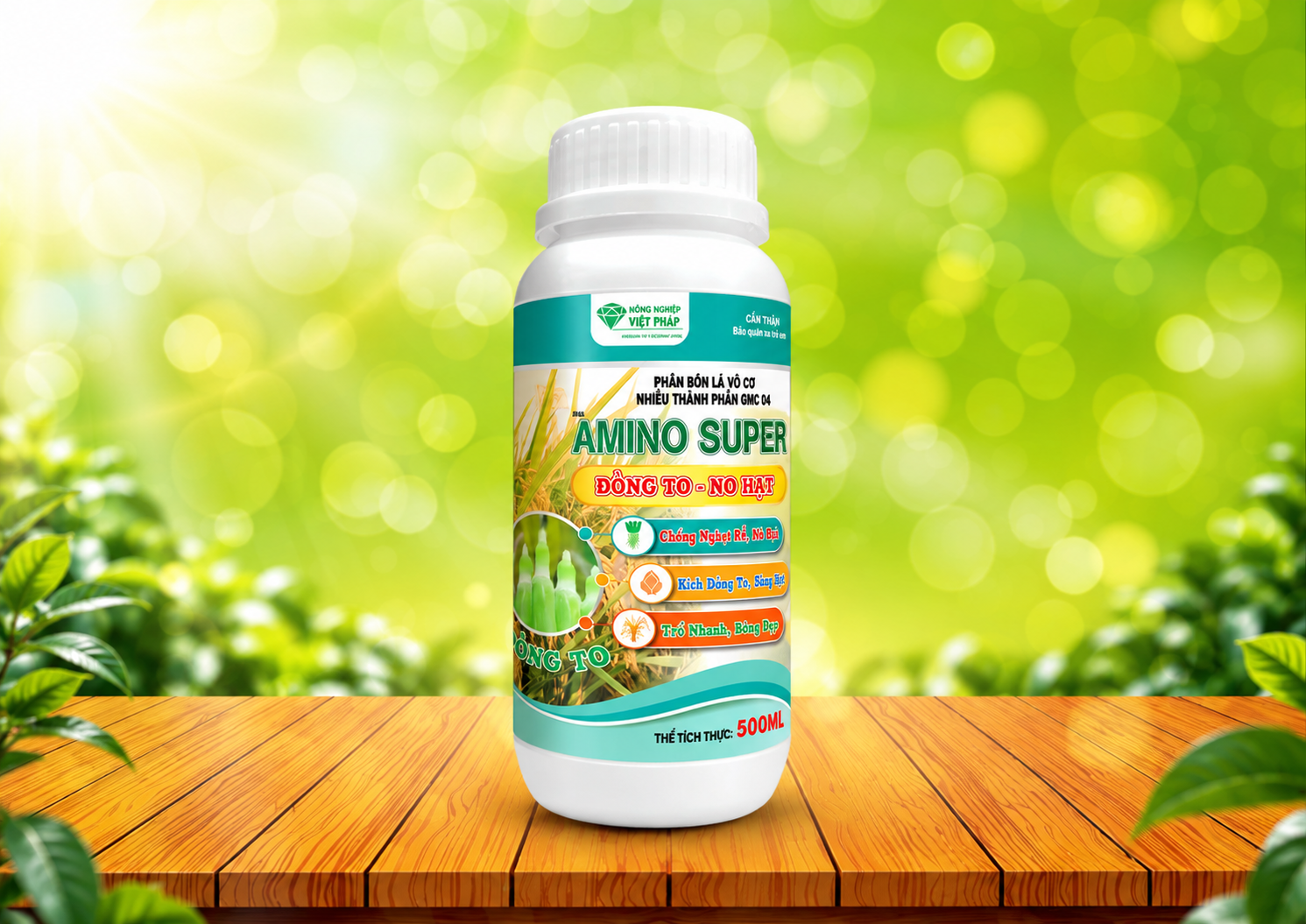 Phân bón lá GNC 04 – Amino Super – thành phần, công dụng và hướng dẫn tham khảo