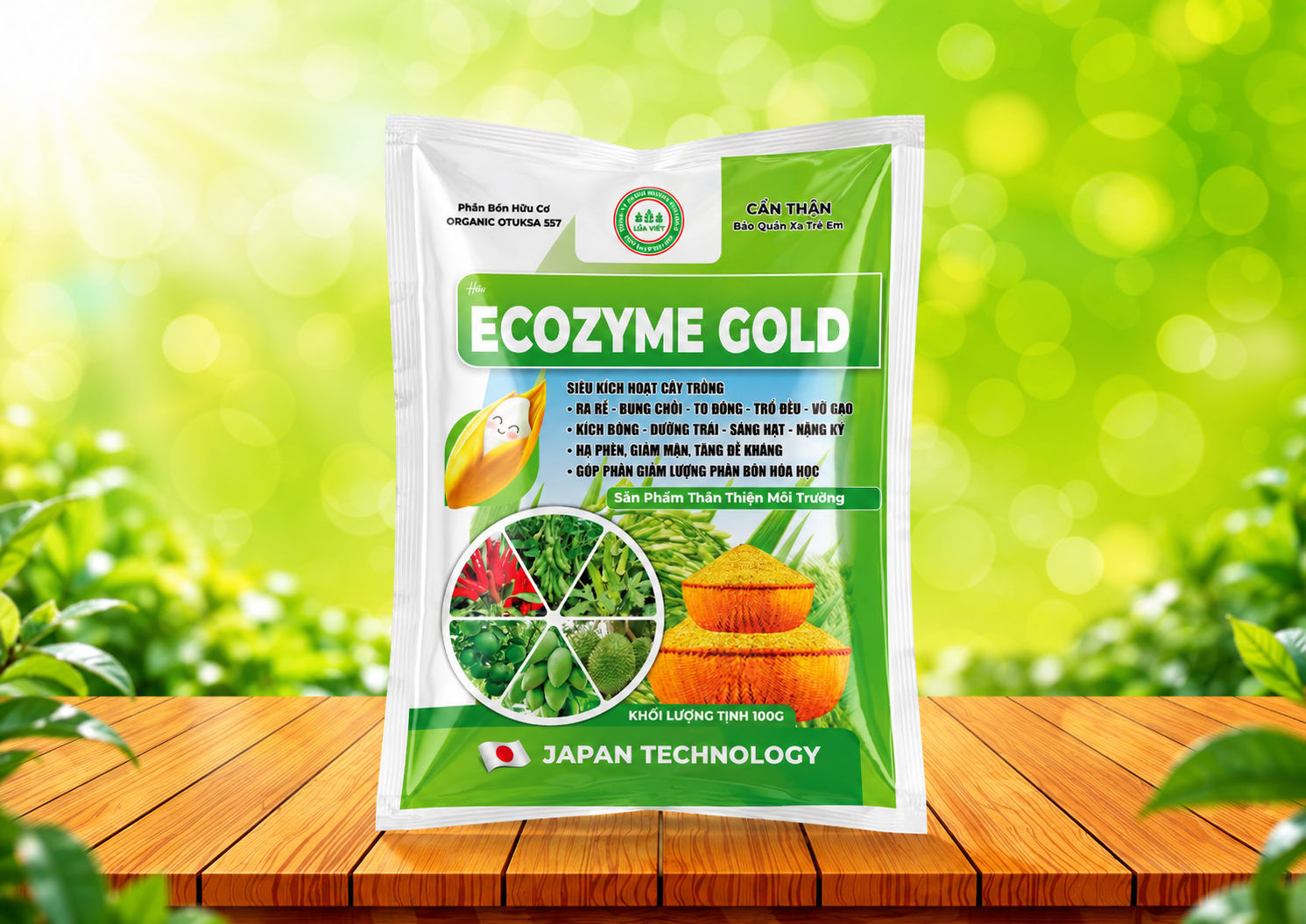 PBHC Organic Otuksa 557 – Ecozyme Gold – thành phần, công dụng và hướng dẫn tham khảo