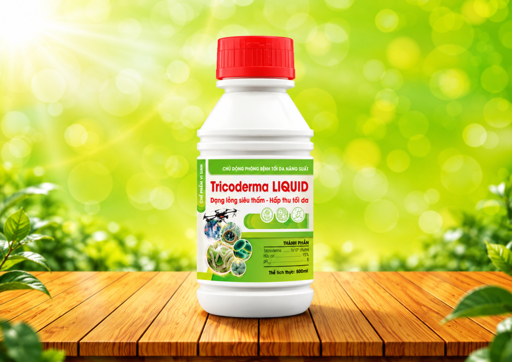 Chế phẩm vi sinh Trichoderma Liquid